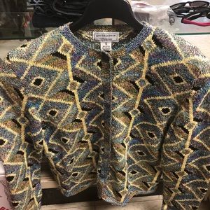 SOUTH COTTON HAND KNITTED SWEATER